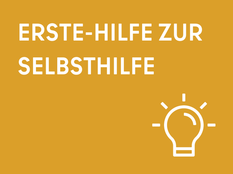 Bevölkerungsschutz Teaser - Erste.Hilfe zur Selbsthilfe