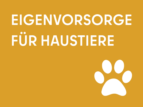 Bevölkerungsschutz Teaser - Eigenvorsorge für Haustiere