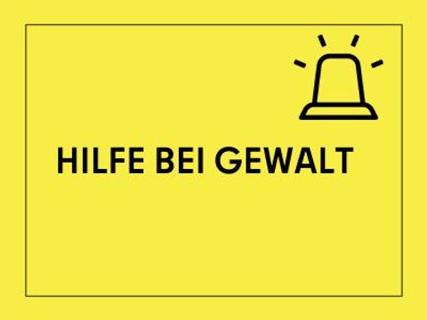 Kacheln Gleichstellungsbeauftragte Hilfe bei Gewalt