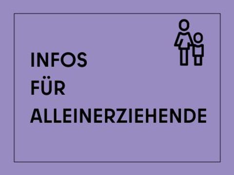 Kacheln Gleichstellungsbeauftragte Alleinerziehende