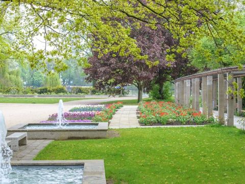 Sommerblumengarten im Treptower Park