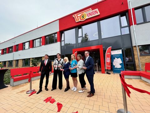 Eröffnung des 1. FC Union Trainingszentrums Oberspree