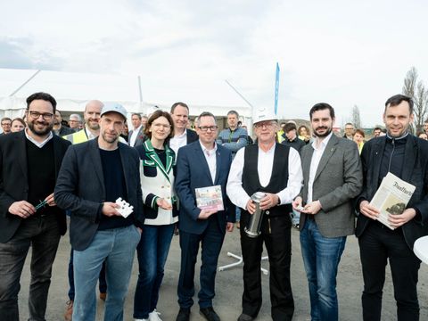Grunsteinlegung Gemeinschaftsschule Adlershof