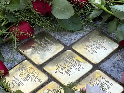 Stolpersteine Familie Königsberger