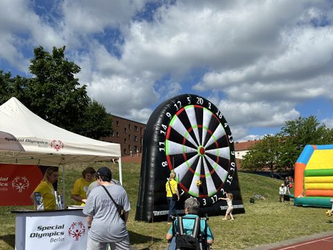 Teilnehmende beim 3. Inklusiven Sportfest