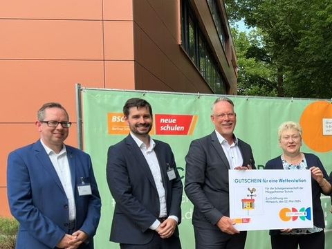 Feierliche Eröffnung des Modularen Ergänzungsbaus der Müggelheimer Grundschule