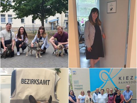 Aktionstag "Kollege Hund" im Amt für Soziales