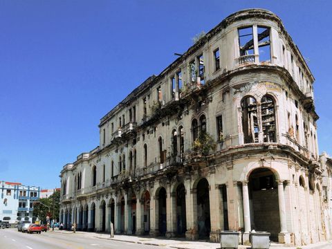altes Gebäude in Havanna Kuba
