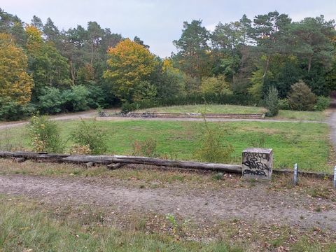 Blick auf ehemaligen Volkstanzgarten