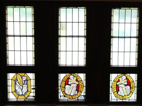 Friedhof Rahnsdorf, Feierhalle innen