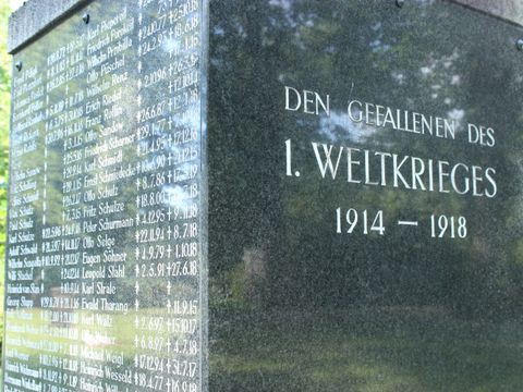 Friedhof Oberschöneweide Kriegsgräber des Ersten Weltkrieges