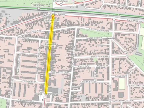 Karte Bölschestraße
