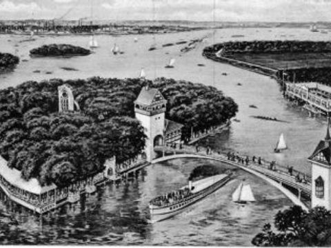 Abteiinsel um 1920