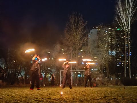 Feuerjonglage Mini Event