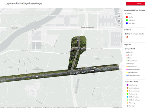 Beispiel Lagebild Halbmarathon