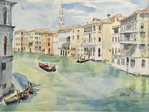 Gemälde von Monika Bachmann Venedig 1
