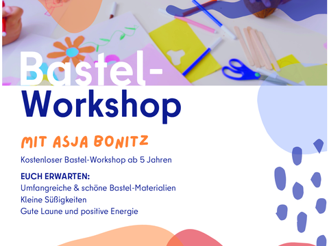 Einladung zum Ausdrucken - Bastelworkshop Februar