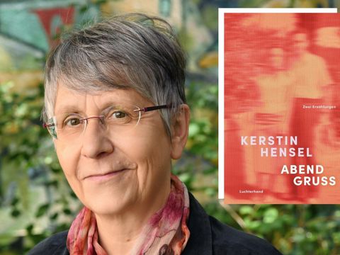 Autorin Kerstin Hensel und ihr Buchcover