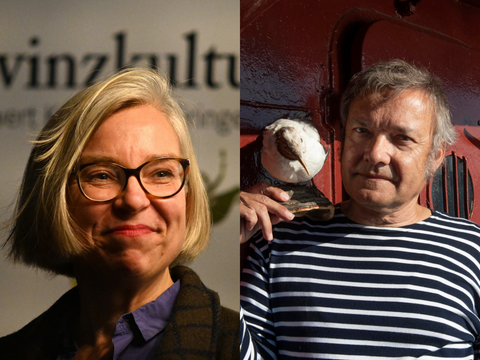 Danuta Schmidt mit Holger Teschke