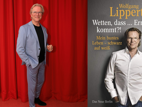 Wolfgang Lippert und sein Buch "Wetten, dass ... Erna kommt?!"