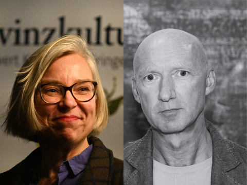 Danuta Schmidt und Carsten Gansel