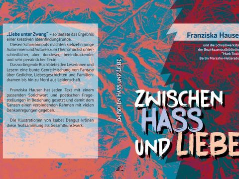 Umschlag des Buches "Zwischen Hass und Liebe"