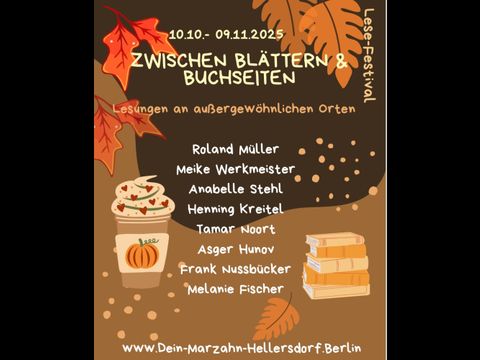 Plakat zum Lesefestival