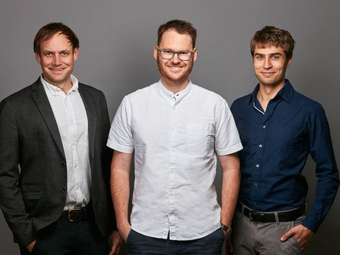 Kolja Klein, Tim Fischer and Juri Bieler, Co-founders Labfly
