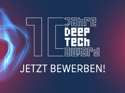 Deep Tech Award - Jetzt Bewerben
