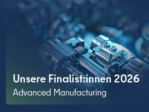 Die Finalisten des Deep Tech Awards 2026 Berlin in der Kategorie Advanced Manufacturing