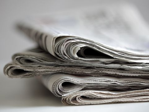 Zeitungsstapel
