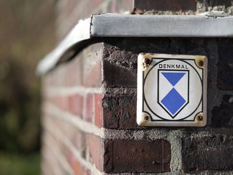 Denkmal Schild