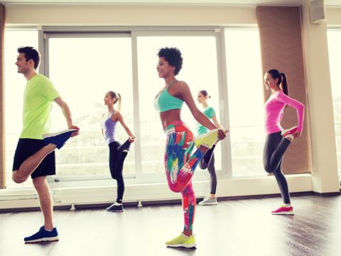 Menschen beim Sport