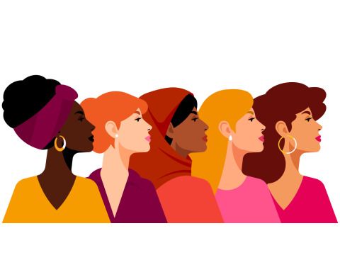 Frauen verschiedener Ethnien