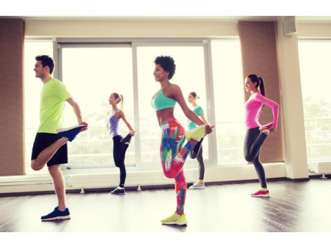 Menschen beim Sport