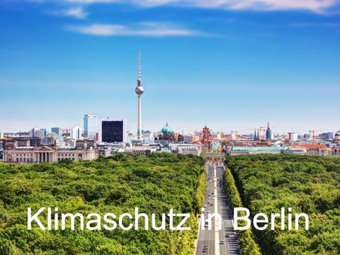 Berlin panorama. Berliner Fernsehturm und bedeutende Sehenswürdigkeiten