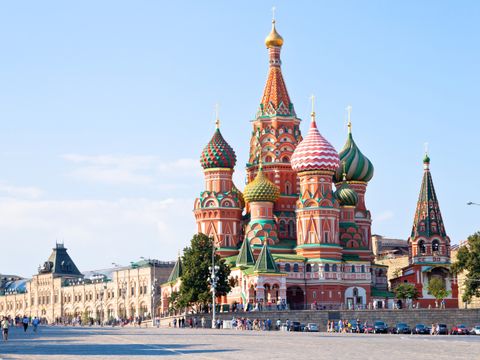 Moskau: Blick auf den Roten Platz