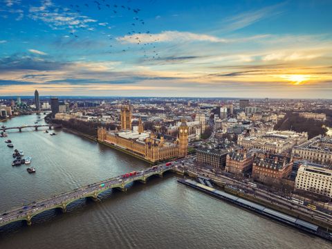 London: Luftaufnahme Innenstadt