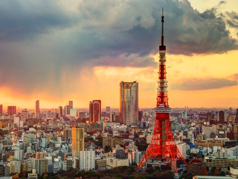 Tokio: Turm und Skyline