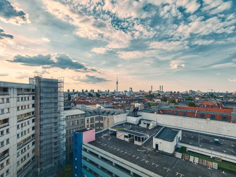 Panorama vonBerlin Kreutzberg Hinterhof