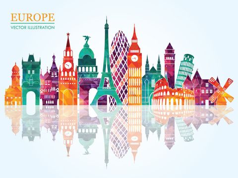 Europa Skyline