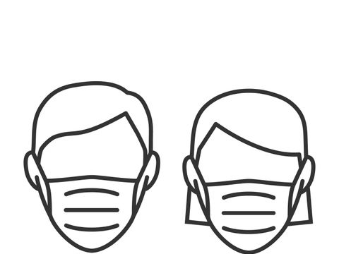 Icon Gesichtsmaske