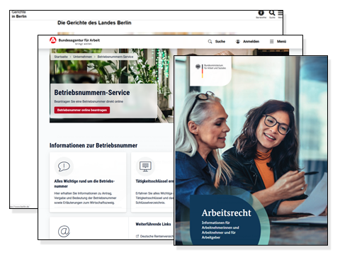 Websites with legal and tax information
