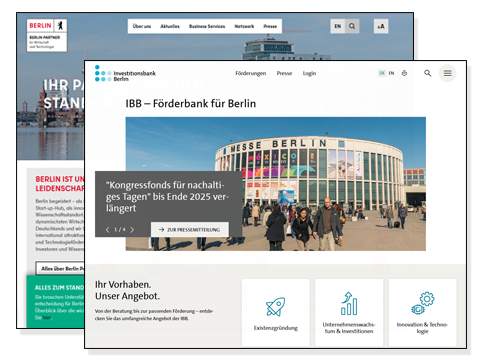 Websites of groups, associations and organisations