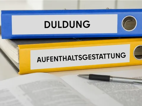 Akten Aufenthaltsgestattung Duldung