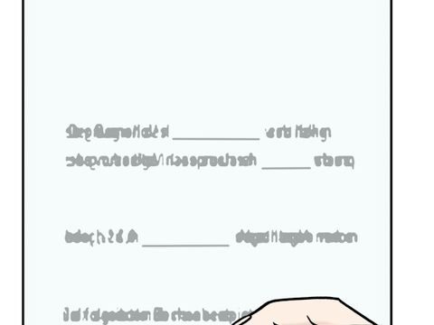 Grafik Hand mit Stift schreibt auf einem Blatt Papier