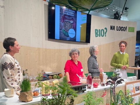 Yesil Cember auf der Bio-Bühne_Grüne Woche 2025