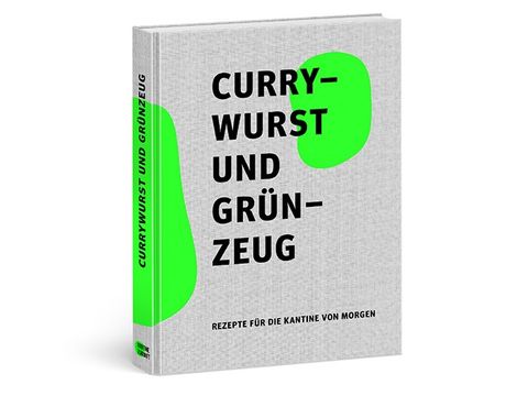 Kochbuch mit der Aufschrift Currywurst und Grünzeut