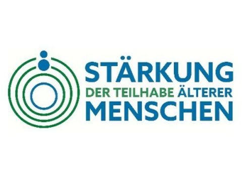 Stärkung der Teilhabe älterer Menschen Logo