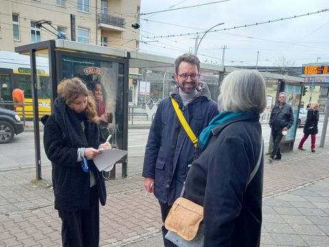 Straßenumfrage Köpenick